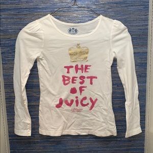 2 FOR $10! Juicy Couture Long Sleeve Tee